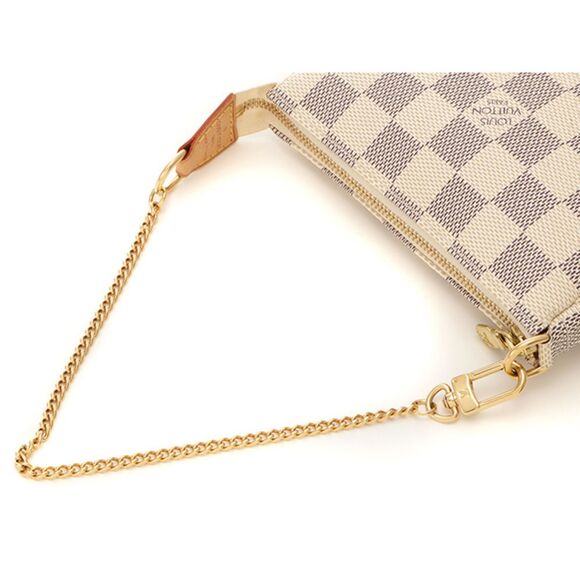 Louis Vuitton Mini Pochette Accessoir Damier Azur - Picture 4 of 8